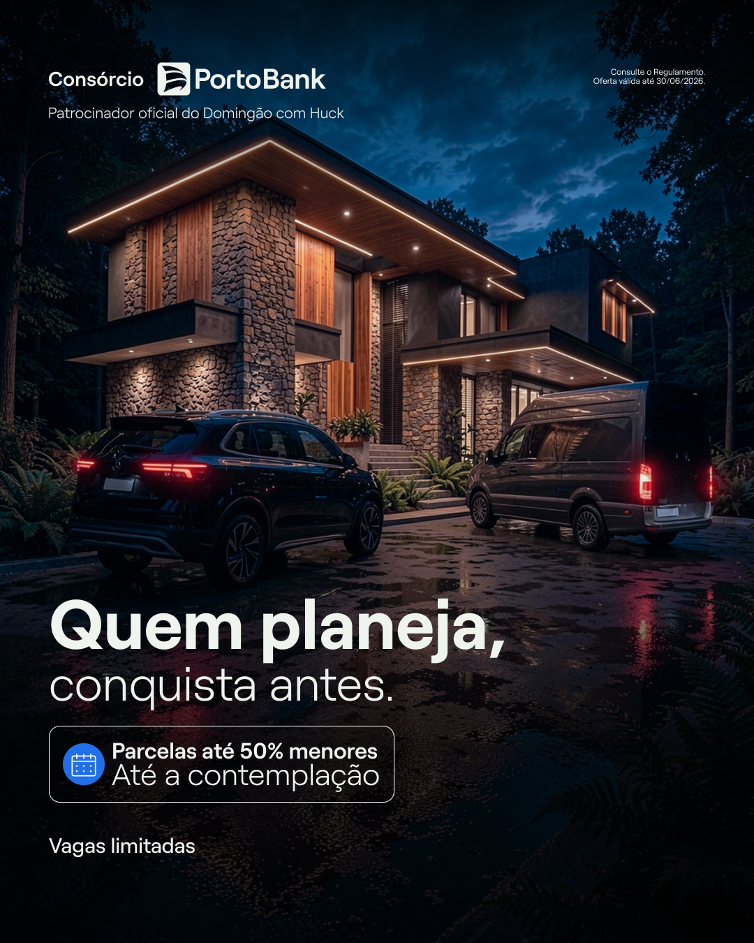 Quem planeja, conquista antes — Consórcio Porto Seguro