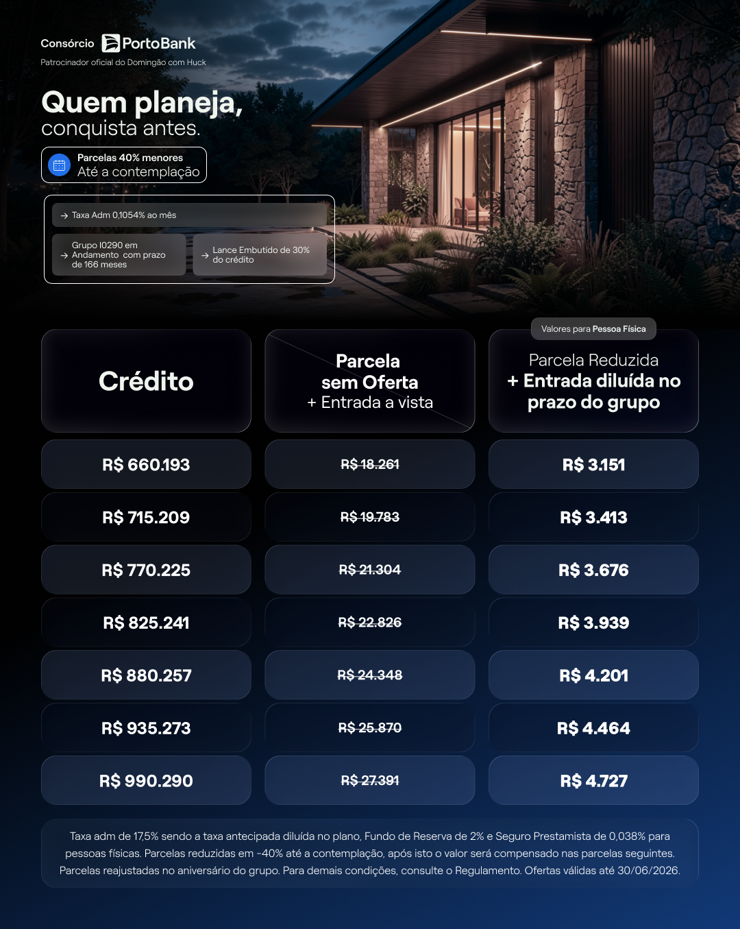 Imóvel CAM 40% — versão B